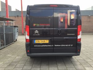 Bedrijfsauto carwrappen