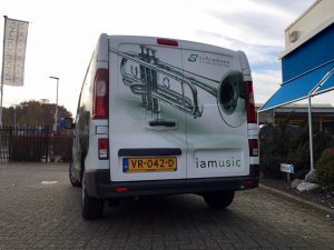 Bedrijfswagen carwrappen