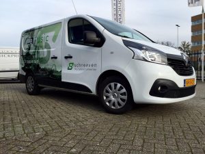 Bedrijfswagen carwrappen